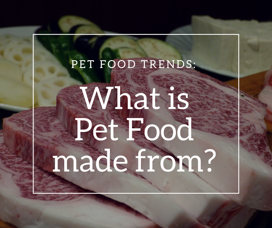 Pet food trends-what pet food is made from